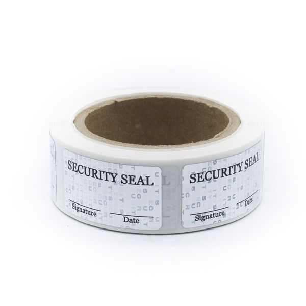 MD Labels Sicherheitssiegel, Etiketten Flexsecure VOID 18x30mm 250 STK mit Aufdruck: security Seal, Datum, Unterschrift Qualitätssiegel Garantiesiegel Sicherheitsetiketten
