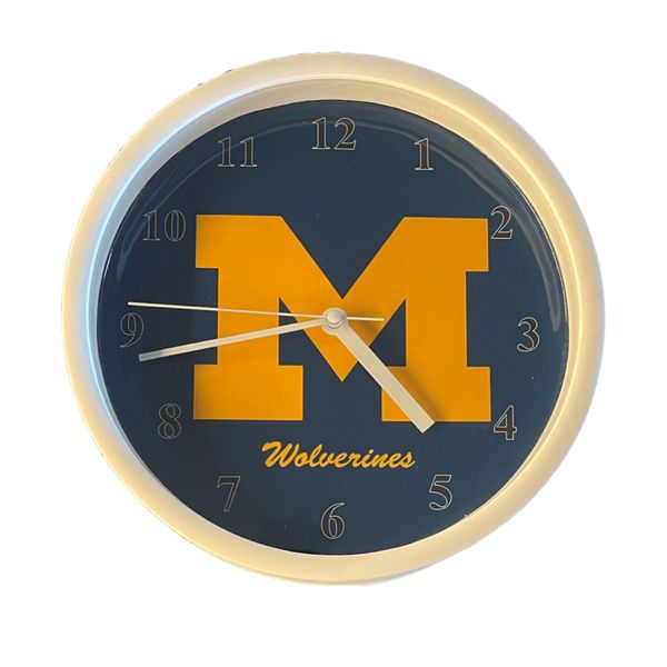 Michigan Wolverines 9" Wall Clock