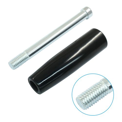 Rierdge Revolving Handwheel Machine Handle, M10 x 100 mm Thread Handle Grip Rotating Handles for Lathe Machine, Mechanical Equipment, Instrument and Apparatus, Industrial Equipment