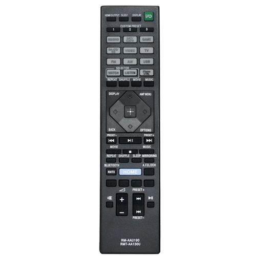Allimity RM-AAU190 RM-AA130U RMAAU190 RMAA130U Replacement Remote Control Compatible with Sony Multi Channel AV Receiver STR-DH550 STR-DH750 STR-DN1060 STR-DN860 STRDH550 STRDH750 STRDN1060 STRDN860