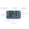 Powerful Pulse Cycle Delay Timer Switch 12V-24V Time Delay Relay with STOP Function