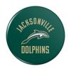 Jacksonville University Dolphins Logo Kitchen Refrigerator Locker Button Magnet