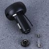 VORCOOL Car Cigarette Lighter Charger Socket USB 12-24V with Port Voltmeter Thermometer