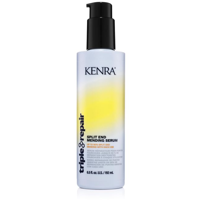 Kenra Triple Repair Split End Mending Serum | Up to 90% Split End Mending with Each Use | Targets & Repairs Weak or Broken Bonds | Split Ends | Damaged Hair | Bond Builder| Sulfate-Free | 6.5 fl. oz.