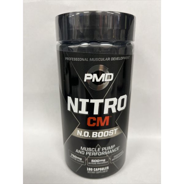 NITRO CM - Nitric Oxide Formula for Muscle Pumps & Performance Free Ship!