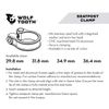 Wolf Tooth Seatpost Clamp 1.4 inches (36.4 mm) Orange