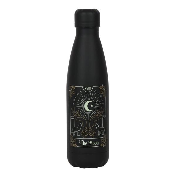 Something Different FT_56922 Water Bottle | Metal | Moon Tarot | 1pc. 300g, Multicolor