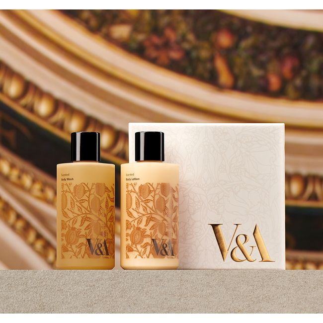 V&amp;A Scented Body Care Gift Set Orangery (Wash 200mL, Lotion 200mL) [Real Citrus Fragrance]