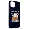 Case for iPhone 13 I'd Rather Be Playing Cribbage Funny Best Card Game Player