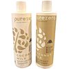 Purezero Clean Beauty Coconut Milk Moisturizing Shampoo &Conditioner 12oz -2Pack