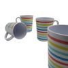 Caravan Camping Melamine Dinner Set 16pc (Picnic BBQ Outdoor Dining Party Tableware Rainbow)