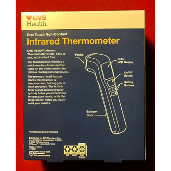 Infrared Thermometer One Touch Non-Contact CVS Health