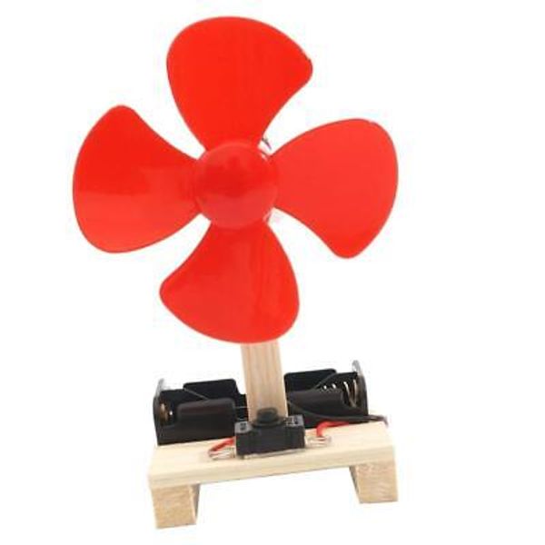 DIY Electric Fan Model Science Toys Physics Experiment  Assemble