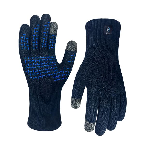 Dexshell Ultralite Glove 2.0 Coolmax Inner - Black/Heather Blue - S