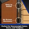 Heavy Duty Weldable Butt Hinges 3" x 3" - Steel Butt Hinges | 6 Pieces