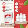Raspberry Capsules – Natural Antioxidant & Weight Management Support – 500mg Pure Raspberry Extract, Non-GMO