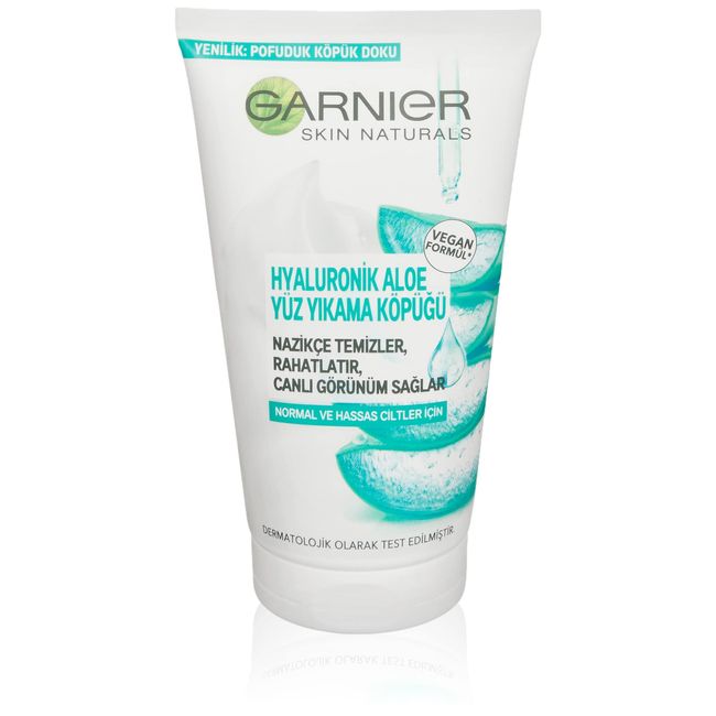 Garnier Hyaluronik Aloe Yüz Yıkama Köpüğü (150 ml)