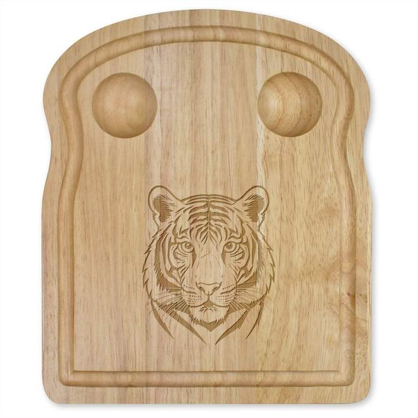 'Malayan Tiger' Wooden Breakfast Board (WB00082841)