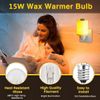12 Pack 15 Watt 120 Volt C7 E12 Replacement Bulbs for Sticky Dome Flea Trap