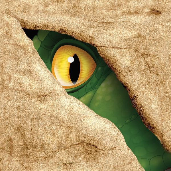 Creative Converting Dino Blast 3-Ply Paper Beverage Napkins