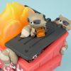 100% Soft Trash Panda Dumpster Fire Vinyl Figure