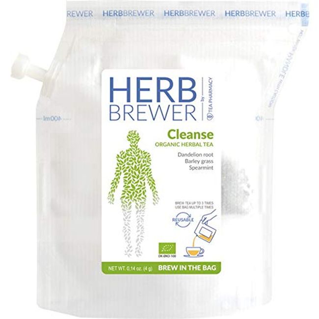 Herb Brewer Organic Herbal Tea Cleanse, 0.1 oz (4 g)