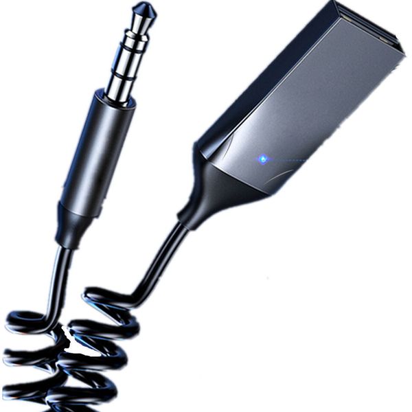 3.5mm Jack Wireless Car Stereo Music Transmitter Receiver Bluetooth AUX Adapter