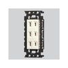 Panasonic WN15034K Embedded Insulated Triple Outlet