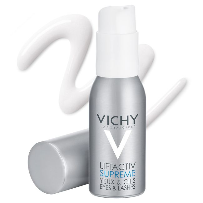 Vichy LiftActiv Serum 10 Eyes and Lash Serum Anti Aging Eye Cream Moisturizer and Eyelash Serum Lash Conditioner and Anti Wrinkle Eye Cream for Fine Lines and Crow's Feet Safe for Sensitive Skin