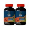 muscle pump supplement - Nitric Oxide 2400mg 2 Bot - improve blood flow