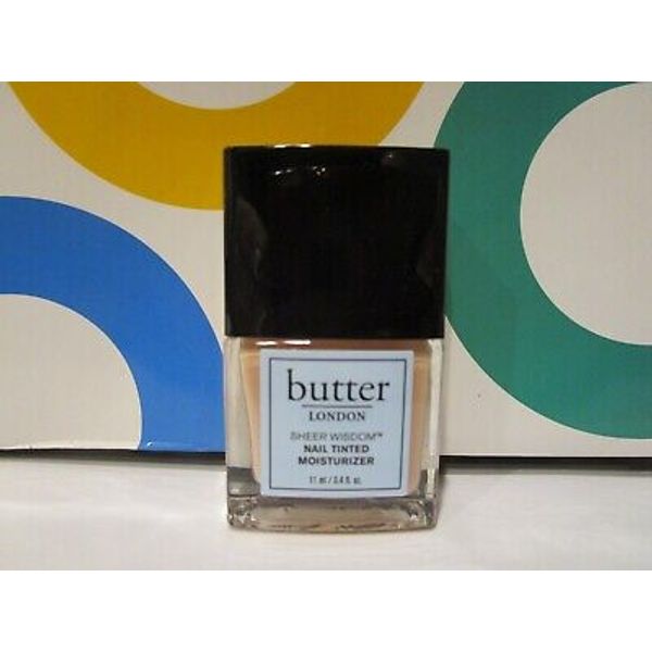 BUTTER LONDON ~ SHEER WISDOM NAIL TINTED MOISTURIZER ~ LIGHT SHEER WISDOM