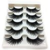 10 PCS 5 Pairs False Eyelashes Eyelashes Ultra Dense Extra Long Eyelashes