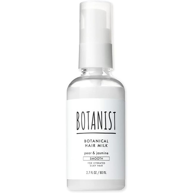 BOTANIST Botanical Hair Milk [Smooth] No-Rinse Hair Treatment 80ml SDGs Out Bath Hair Care Bottle Pear and Jasmine Scent