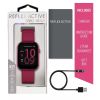 Reflex Active Series 12 Berry Strap Smart Watch