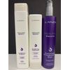 L’ANZA Healing Smooth Glossifying Shampoo, Conditioner, Straightening Balm Pack