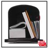 Parsons Black Plastic Medium Mailbox Post Mount Outdoor Residential Mail Box