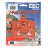 EBC V Semi-Sintered Brake Pads Front #FA457V Compatible with Harley Davidson