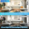 YnGia Light Bulb Security Camera, Dual Lens HD Light Bulb Camera 360 Degree Wireless Wifi Lightbulb with E27 Light Socket