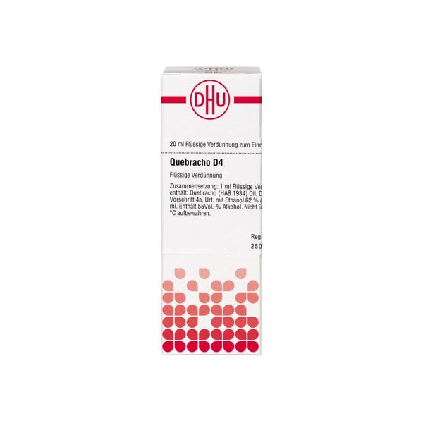 Quebracho D4 DHU Dilution, 20 ml Lösung