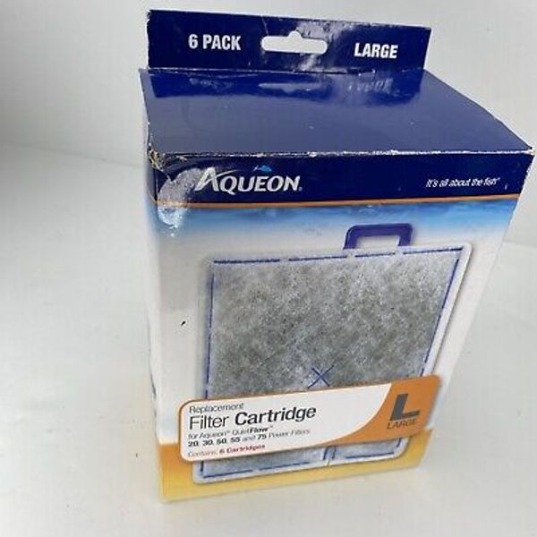 Aqueon Filter Cartridge, Large, 5-Pack