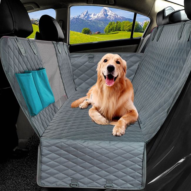 Car Pet Rear Seat Cover Protector Hammock Dog Cat Dirty Water Resistant  Cushion