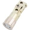 Stone Harbor Hardware Drive-in Adjustable Latch for Deadbolts, Satin Nickel