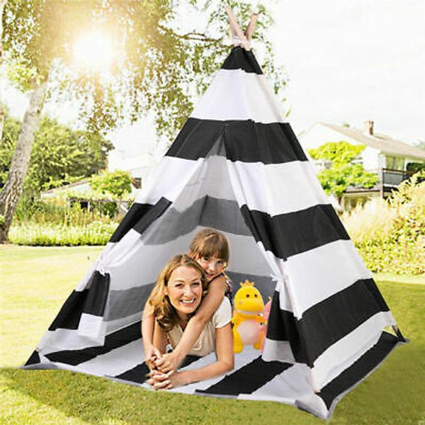 Durable Teepee Tent for Kids Play Tent Sturdy Safe Kids Furniture Christmas GIFT