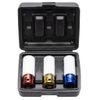 STRAIGHT 10-6100 1/2 inch (12.7 mm) Impact Socket Set, Protected Type, 3 Pieces