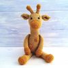 Giraffe Crochet Pattern - Complete Beginner Printed Pattern Booklet