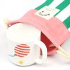 Green Stripe Drawstring Small