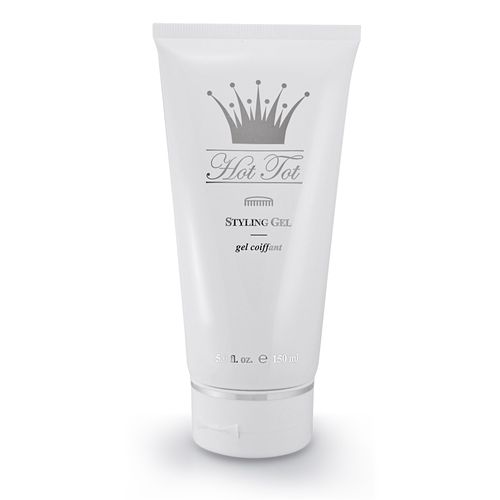 Hot Tot Styling Gel, Medium-Hold Hair Gel for Babies Toddlers and Children, 5 Fluid Ounce