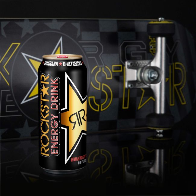 Rockstar Energy Drink, Throwback Edition: O.G. Sugar Free, 16 Fl