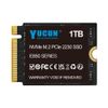 YUCUN 1TB 2230 NVMe SSD PCIe Solid State Drive Compatible with Steam Deck, Surface Pro, Tablets