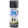 PAINTER'S Touch Flat Spray Paint, Flat, Black, 12 oz, Aerosol Can